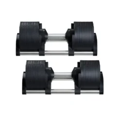 Système d'haltères ATX à charges réglables Nuobell compactes de 2 à 32 kg - Incrémentation de 2 en 2