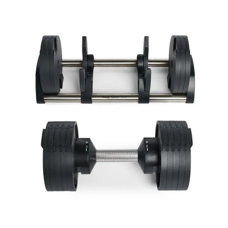 Système d'haltères ATX à charges réglables Nuobell compactes de 2 à 32 kg - Incrémentation de 2 en 2