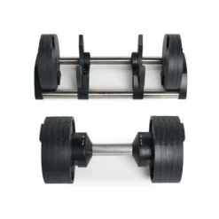 Système d'haltères à charges réglables Nuobells compactes de 2 à 32 kg - Incrémentation de 4 en 4