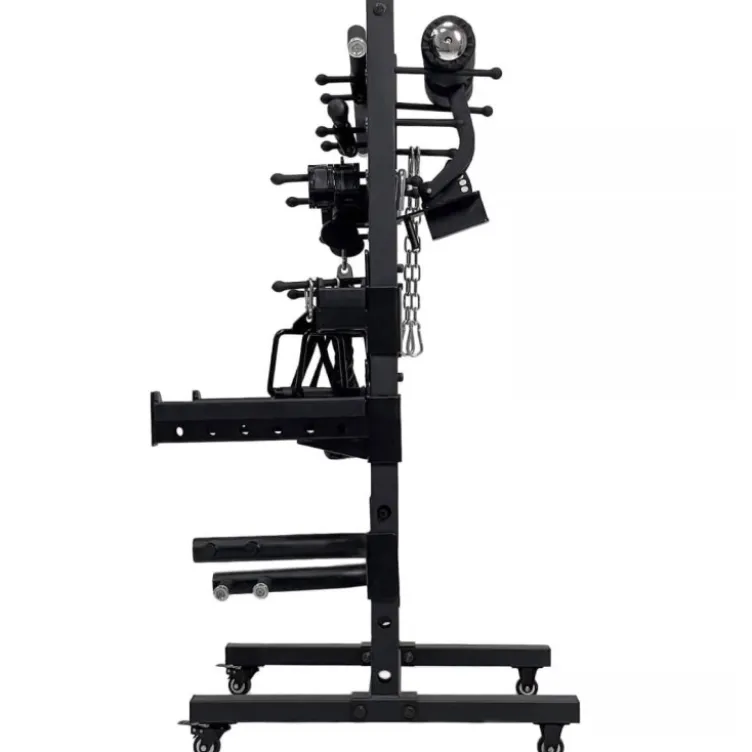 Tableau de rangement Force USA avec 15 ancres de fixation pour le stockage des accessoires de musculation et poignées de tirage