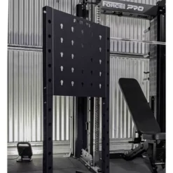 Tableau de rangement Force USA avec 15 ancres de fixation pour le stockage des accessoires de musculation et poignées de tirage