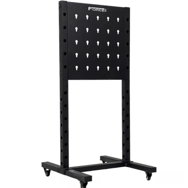 Tableau de rangement Force USA avec 15 ancres de fixation pour le stockage des accessoires de musculation et poignées de tirage