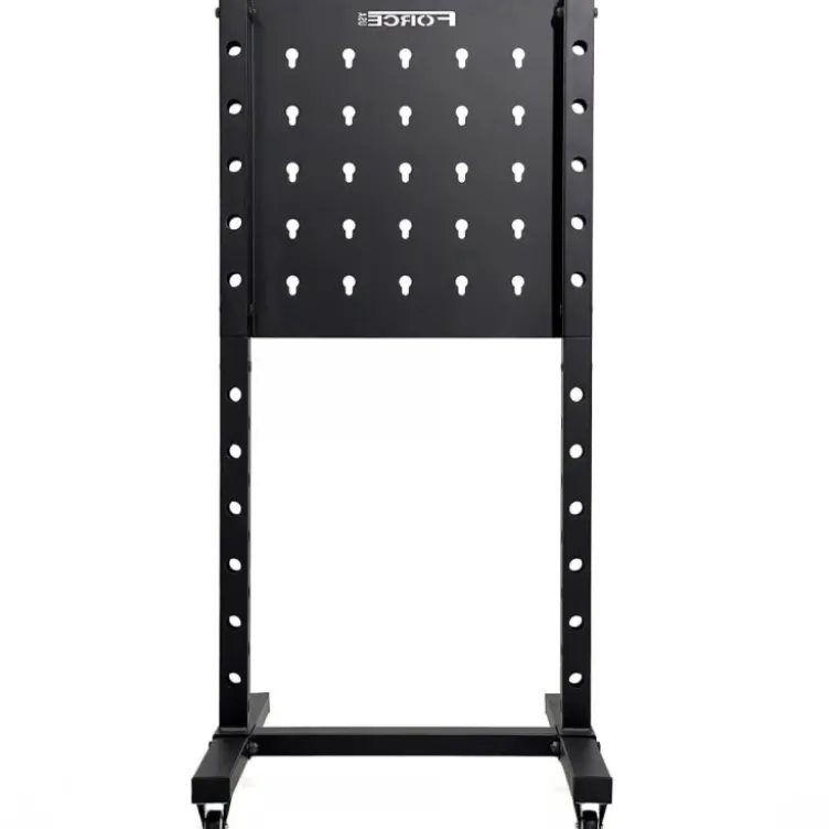Tableau de rangement Force USA avec 15 ancres de fixation pour le stockage des accessoires de musculation et poignées de tirage