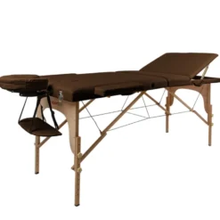 Table de massothérapie multi-réglable en bois pour professionnels et homegym - Table de massage pliable