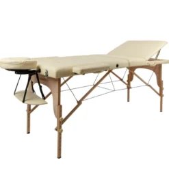 Table de massothérapie multi-réglable en bois pour professionnels et homegym - Table de massage pliable