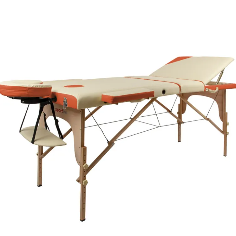 Table de massothérapie multi-réglable en bois pour professionnels et homegym - Table de massage pliable