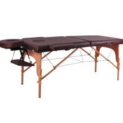 Table de massothérapie sportive pour le massage des muscles avec hauteur ajustable - Table confortable pour professionnels