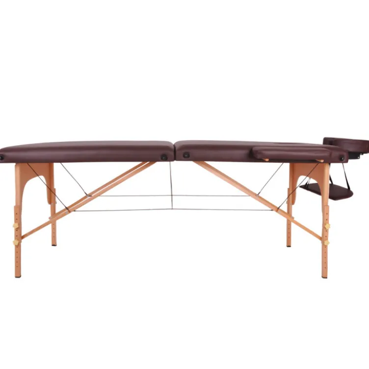 Table de massothérapie sportive pour le massage des muscles avec hauteur ajustable - Table confortable pour professionnels