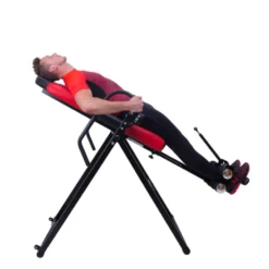Table d'inversion avec fonction chauffage et vibration pour le dos - Musculation