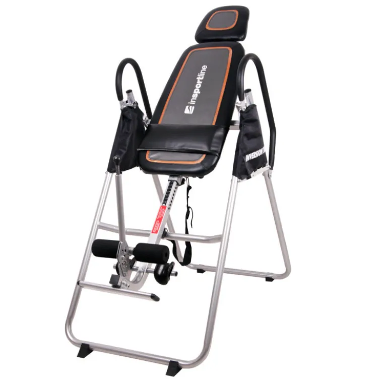 Table d'inversion pliable avec 20 tailles utilisateurs et angle d'inclinaison réglable pour soulager les muscles supérieurs