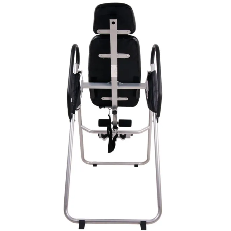 Table d'inversion pliable avec 20 tailles utilisateurs et angle d'inclinaison réglable pour soulager les muscles supérieurs