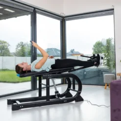 Table d'inversion télécommandé 2 en 1 banc de musculation - Support de jambes réglable