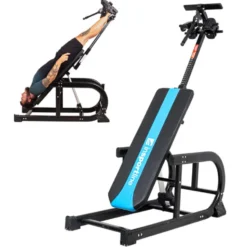 Table d'inversion télécommandé 2 en 1 banc de musculation - Support de jambes réglable