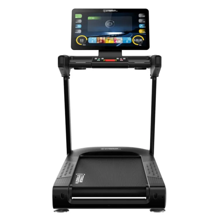 Tapis de course avec écran LED et vitesse ajustable de 1 à 22 km/h - Tapis de cardio certifié CE avec 12 inclinaisons Titanium