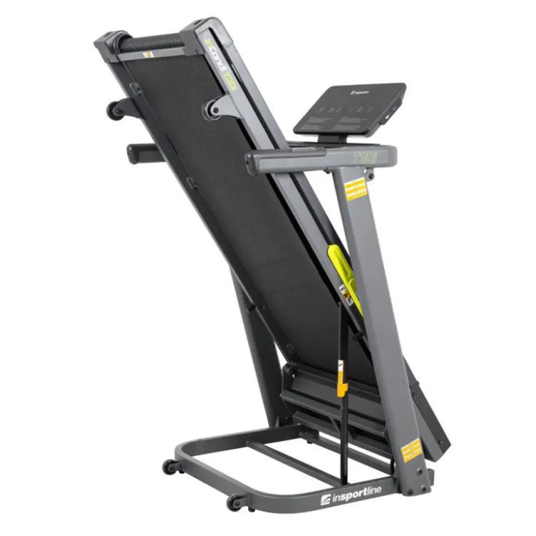 Tapis de course compact et pliable avec système de suspension - Vitesse maximale 18 km/h