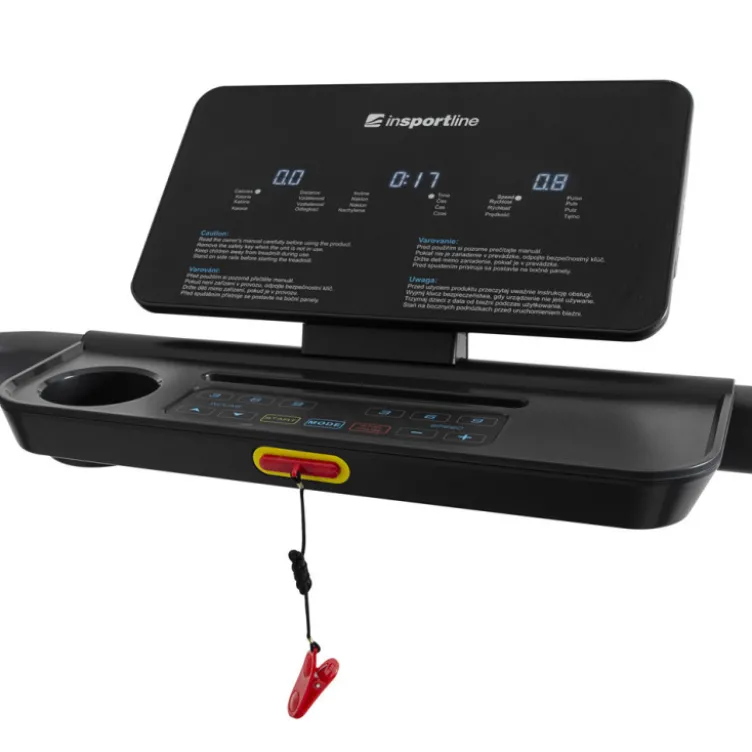 Tapis de course compact et pliable avec système de suspension - Vitesse maximale 18 km/h