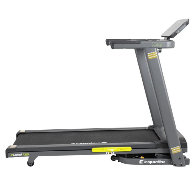 Tapis de course compact et pliable avec système de suspension - Vitesse maximale 18 km/h