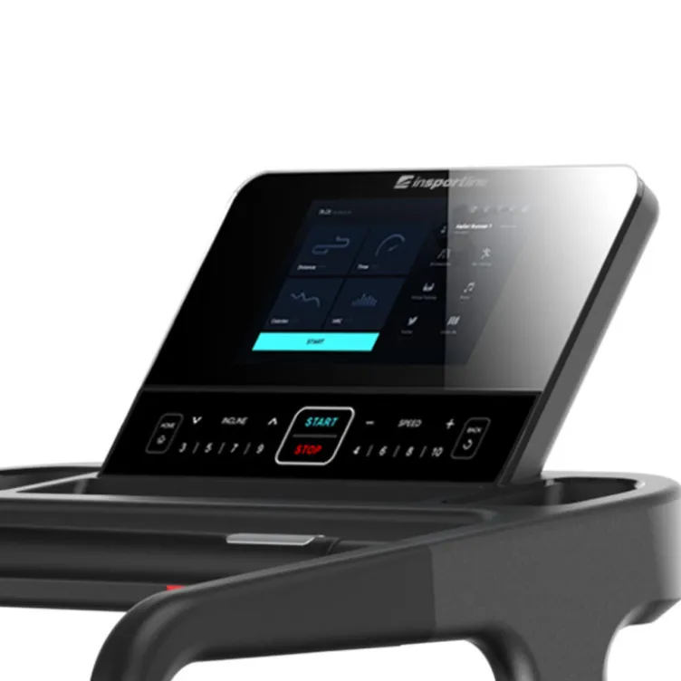 Tapis de course 4 CV 0,8 à 22 km/h ZenRun 80 avec 15 inclinaisons possibles - Écran TFT avec applications de divertissement