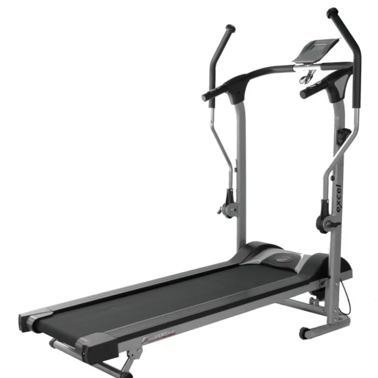 Tapis de course Excel Run avec poignées flexible pour simulation de marche nordique - 8 niveaux de résistance