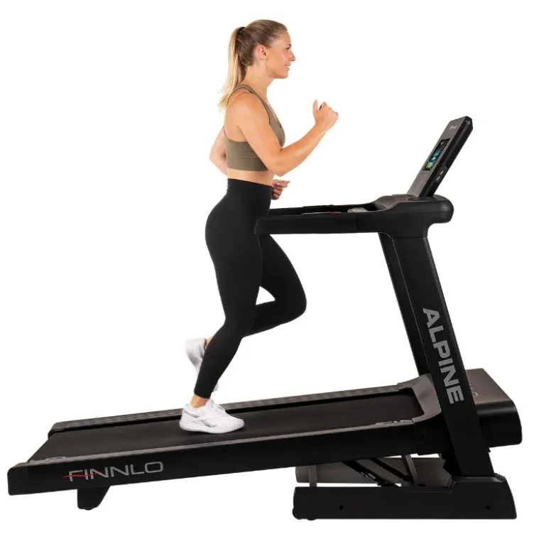 Tapis de course haut de gamme Alpine TFT avec écran haute résolution - Vitesse 22 km/h
