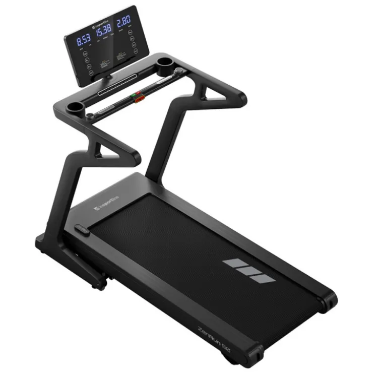 Tapis de course inclinable ZenRun50 avec vitesse réglable jusqu'à 18,8 km/h - Cadre robuste et pliable