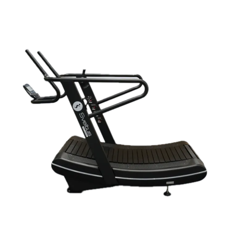 Tapis de course incurvée auto-alimenté avec 10 niveaux de résistance pour le sprint et les entraînements fractionnés