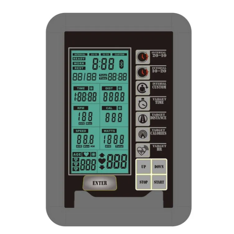 Tapis de course incurvé sans moteur CX Titanium Strength avec affichage LCD - Surface de course de 145 x 44 cm