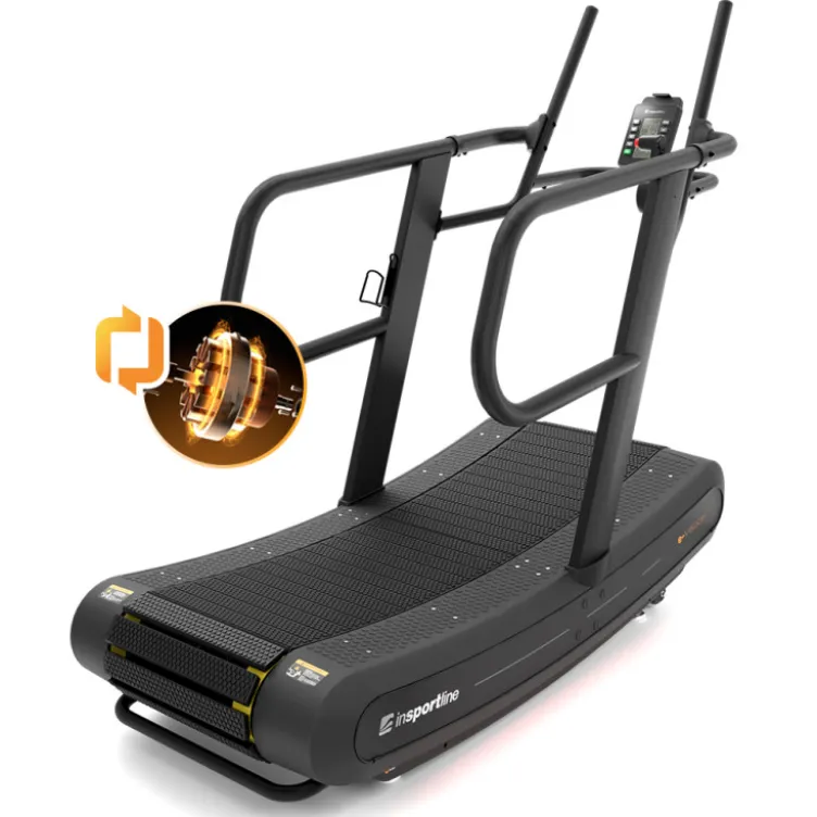 Tapis de course incurvé sans moteur e-Velocer RUN 8 niveaux de résistance