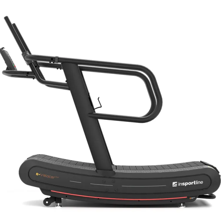 Tapis de course incurvé sans moteur e-Velocer RUN 8 niveaux de résistance