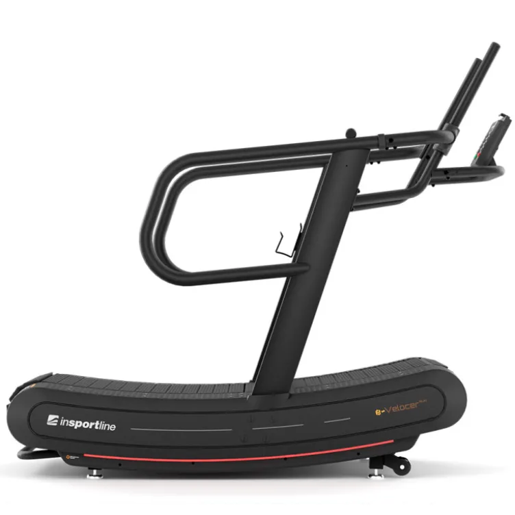 Tapis de course incurvé sans moteur e-Velocer RUN 8 niveaux de résistance