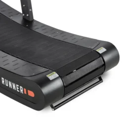 Tapis de course incurvé Xebex avec grand écran LCD pour entraînement de conditionnement physique - Speed Runner