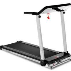 Tapis de course éléctrique vitesse jusqu'à 12 km/h avec écran LCD multifonctions