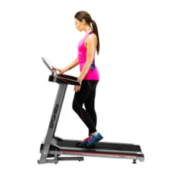 Tapis de course électrique LIVIA avec 12 programmes d'entraînement pour home-gym