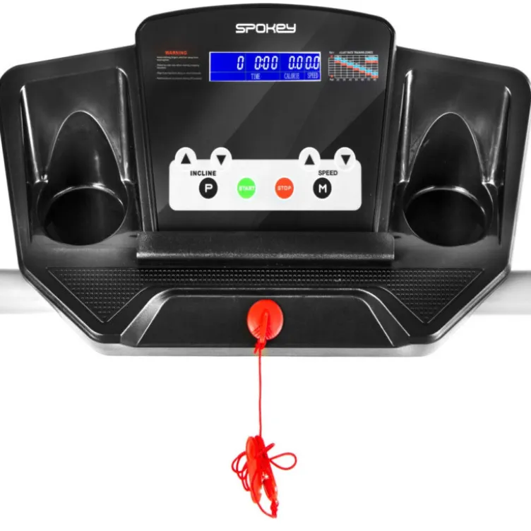 Tapis de course électrique pour sport a domicile GATTACA avec mesure de pouls