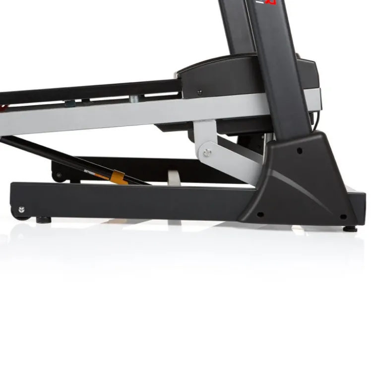 Tapis de course performant jusqu'à 22 km/h avec tableau de bord - Pliable