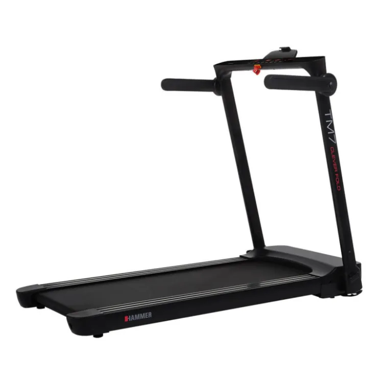 Tapis de course à pied pliable avec système d'amortissement - Max 18 km/h