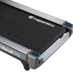 Tapis de course pliable avec ceinture de fréquence cardiaque - Vitesse de course maximale de 20 km/h
