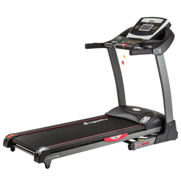 Tapis de course pliable avec 113 programmes et vitesse maximale 22 km/h - Plateforme de course de 140 x 53 cm
