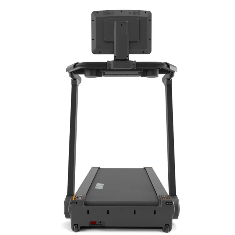 Tapis de course pliable et inclinable ZenRun 120 avec écran tactile rotatif de 15,6" - Vitesse de 0,8 à 22 km/h