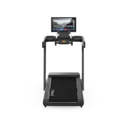 Tapis de course pliable et inclinable avec grande surface de course de 145 x 55 cm - 1 à 22 km/h max avec Bluetooth et Wifi