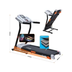 Tapis de course pliable et inclinable de haute qualité pour entraînement à domicile