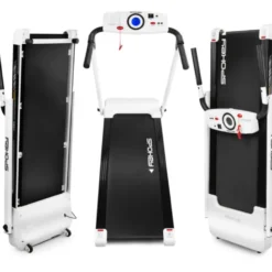 Tapis de course pliable LUNA vitesse maximale 12km/h et 12 programmes d'entraînement