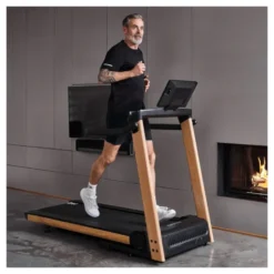 Tapis de course pliable VADIS 12.0Hammer 0,3 à 22 km/h avec inclinaison réglable jusqu'à 12% - Écran tactile et 56 programmes