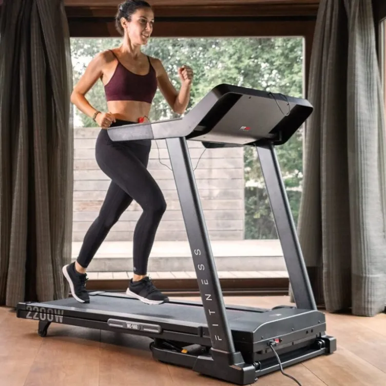 Tapis de course pliable - Vitesse 18km/h - 15 positions d'inclinaison