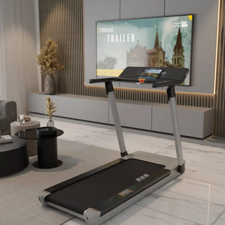 Tapis de course pliable ZenRun 20 ergonomique haute technologie 1 à 14,8 km/h avec WiFi et Bluetooth