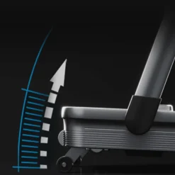 Tapis de course pliable ZenRun 20 ergonomique haute technologie 1 à 14,8 km/h avec WiFi et Bluetooth