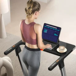 Tapis de course pliable ZenRun 20 ergonomique haute technologie 1 à 14,8 km/h avec WiFi et Bluetooth