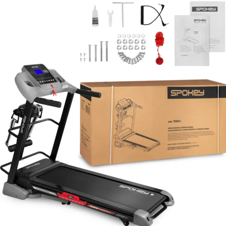 Tapis de course pliant TRANCE+ avec 15 angles d'inclinaison - Vitesse max 16 km/h