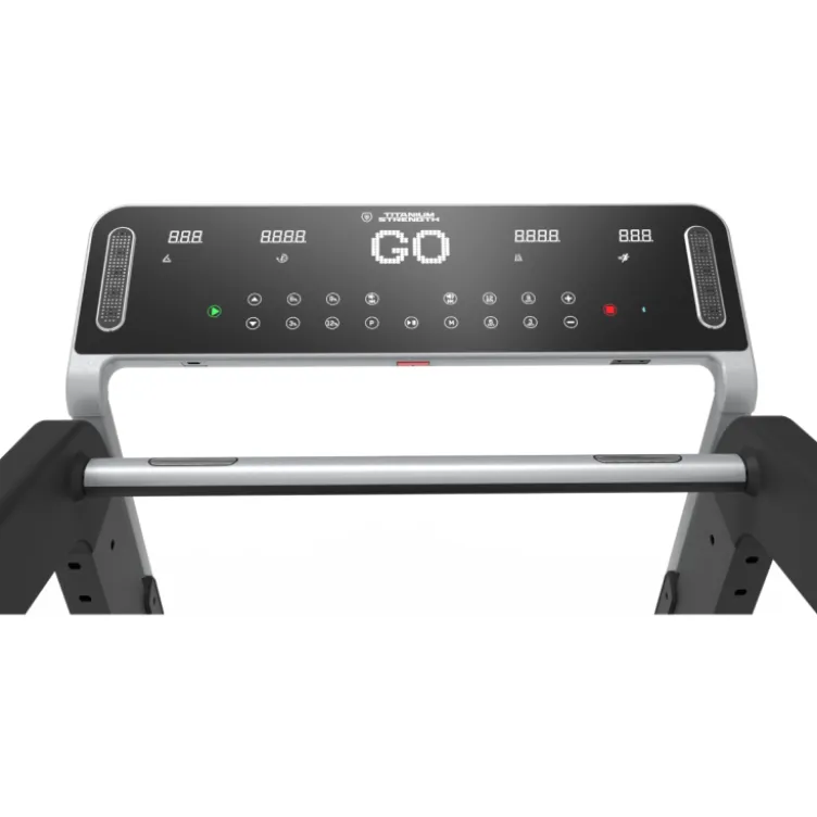 Tapis de course PRO FC50 Titanium Strength avec vitesse maximale de 22 km/h et système d'inclinaison - Grande console LED