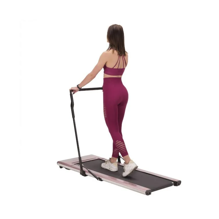 Tapis de course silencieux vitesse max 8 km/h pour entraînement en home-gym